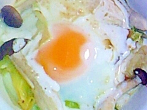 巣ごもり卵サラダ
